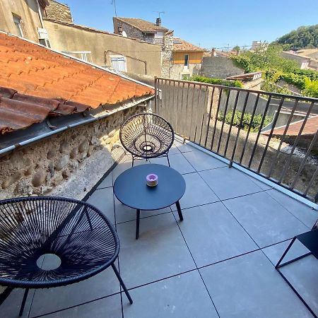 Chaleureux T3 Avec Terrasse/ Proche Valence Apartment Saint Peray Bagian luar foto